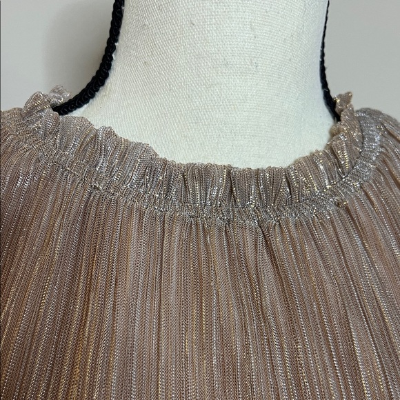 🏆🏅👸Joie Lovely Elegant Metallic Blouse - Picture 8 of 14